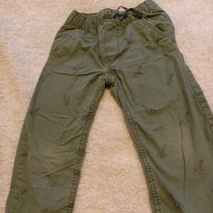 Gap Dinosaur Adjustable Drawstring Pocketed Sweatpant Lined Chinos